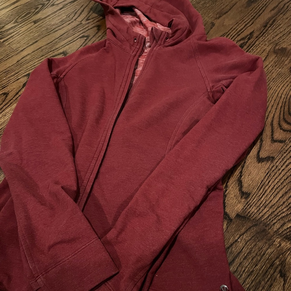 Red Hooded Jacket